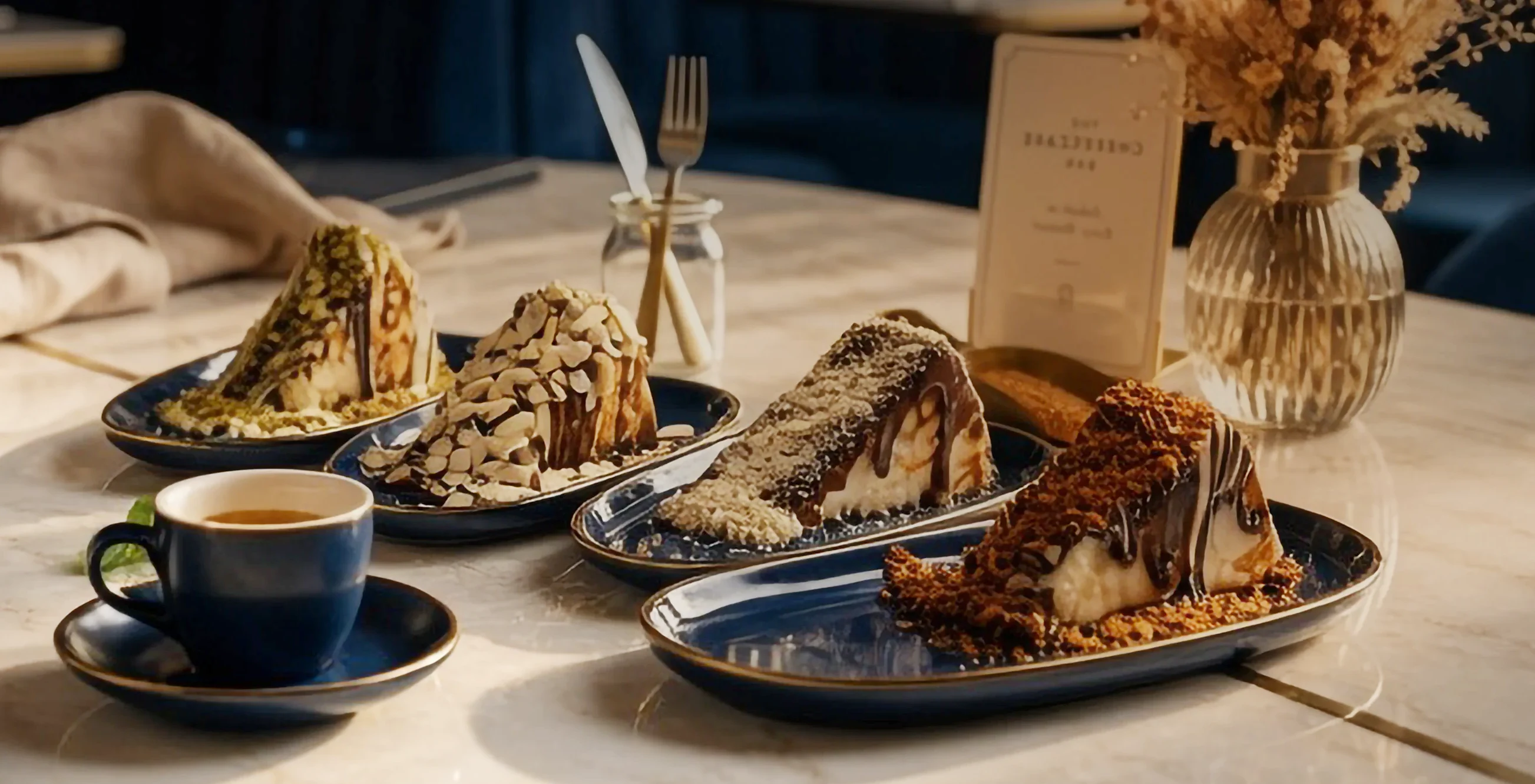 Dessert platter